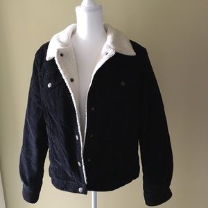 Marvin Richards Black Corduroy jacket size Large